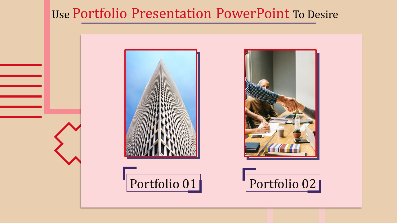 Impressive Portfolio Presentation PPT And Google Slides
